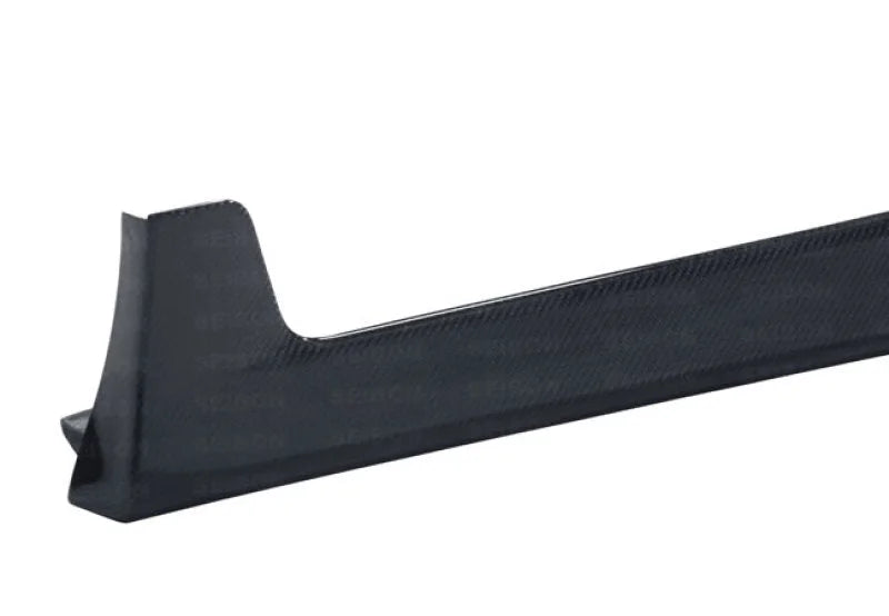 Seibon 12-13 BRZ/FRS TB Style Carbon Fiber Side Skirts (Pair) - Side View