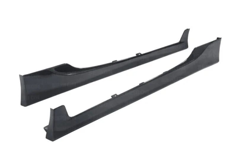 Seibon 12-13 BRZ/FRS TB Style Carbon Fiber Side Skirts (Pair) - Detail View