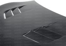 Load image into Gallery viewer, Seibon 12-13 BRZ/FRS TS Style Carbon Fiber Hood - Main Product View