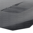 Load image into Gallery viewer, Seibon 12-13 BRZ/FRS TS Style Carbon Fiber Hood - Side View