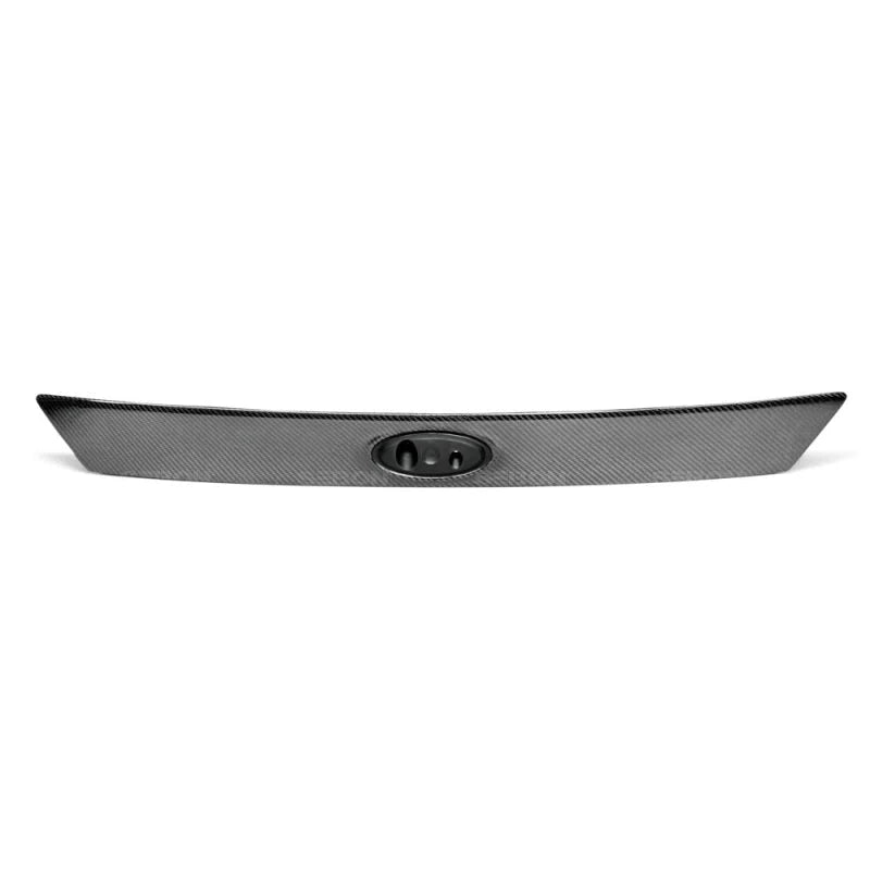 Seibon 12-13 Ford Focus 4 Door Carbon Fiber Tail Garnish - Back View