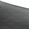 Load image into Gallery viewer, Seibon 12-13 Ford Focus OEM-Style Carbon Fiber Hood - Side View