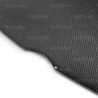 Load image into Gallery viewer, Seibon 12-13 Ford Focus OEM-Style Carbon Fiber Hood - Detail View