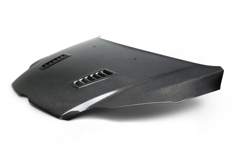 Seibon 12-13 Ford Focus RS-Style Carbon Fiber Hood - Additional View 8