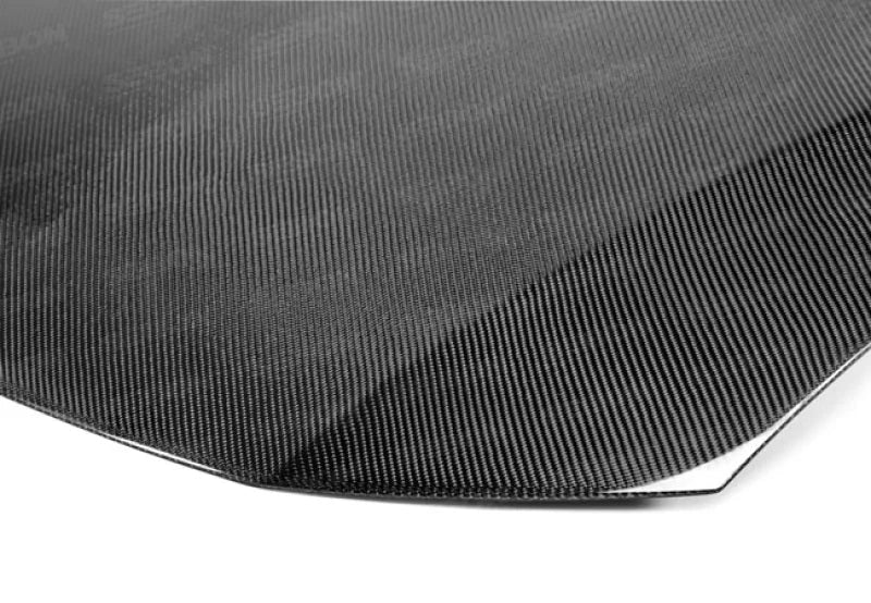 Seibon 12-13 Honda Civic 2dr OEM-Style Carbon Fiber Hood - Side View