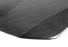 Load image into Gallery viewer, Seibon 12-13 Honda Civic 2dr OEM-Style Carbon Fiber Hood - Side View