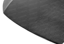 Load image into Gallery viewer, Seibon 12-13 Honda Civic 2dr OEM-Style Carbon Fiber Hood - Back View