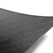 Load image into Gallery viewer, Seibon 12-13 Honda Civic 2dr OEM-Style Carbon Fiber Hood - Installation View