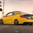 Load image into Gallery viewer, Seibon 12-13 Honda Civic 2dr OEM-Style Carbon fiber Trunk Lid - Side View
