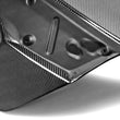 Load image into Gallery viewer, Seibon 12-13 Honda Civic 2dr OEM-Style Carbon fiber Trunk Lid - Back View