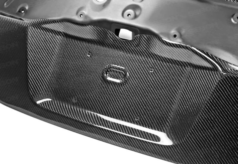 Seibon 12-13 Honda Civic 2dr OEM-Style Carbon fiber Trunk Lid - Additional View 6