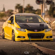 Load image into Gallery viewer, Seibon 12-13 Honda Civic 2dr TS-Style Carbon Fiber Hood - Additional View 6