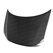 Load image into Gallery viewer, Seibon 12-13 Honda Civic 4Dr OEM-Style Carbon Fiber Hood (4Dr Only) - Side View