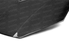 Load image into Gallery viewer, Seibon 12-13 Hyundai Genesis OE Carbon Fiber Hood - Installation View