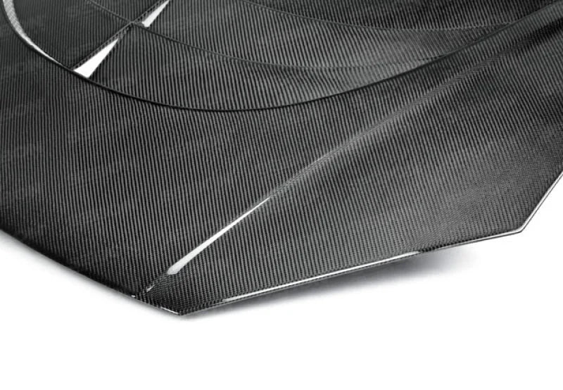 Seibon 12-13 Hyundai Genesis SC Carbon Fiber Hood - Main Product View