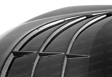 Load image into Gallery viewer, Seibon 12-13 Hyundai Genesis SC Carbon Fiber Hood - Installation View