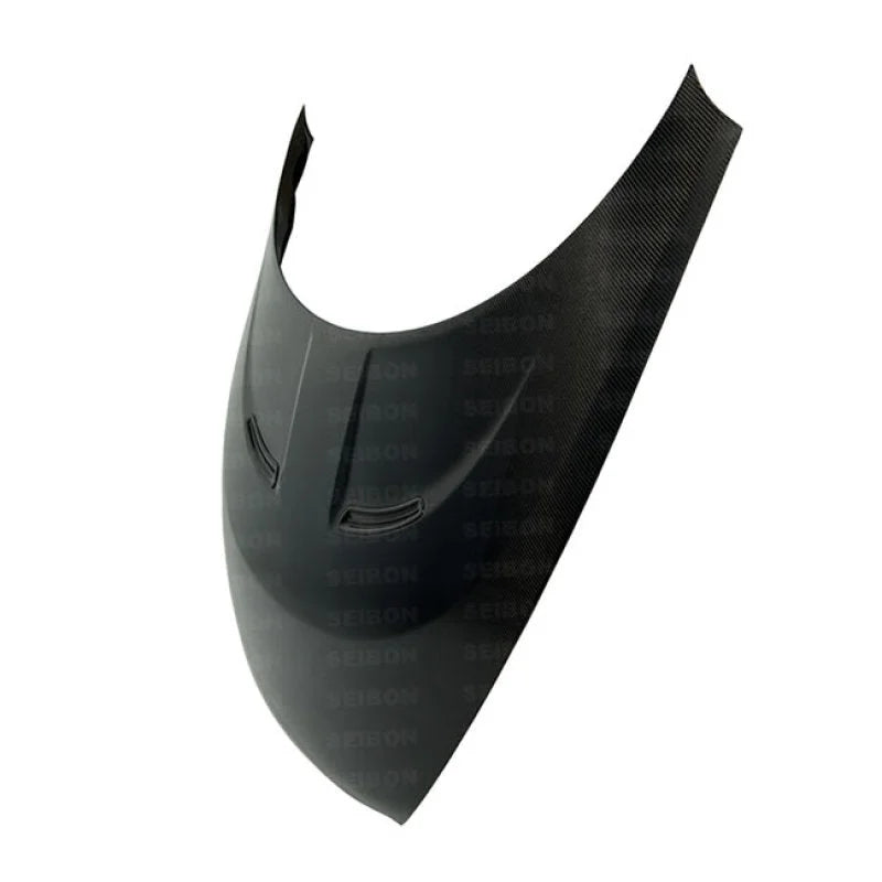 Seibon 12-13 Hyundai Veloster 2 Door Hatchback OEM Carbon Fiber Hood - Side View
