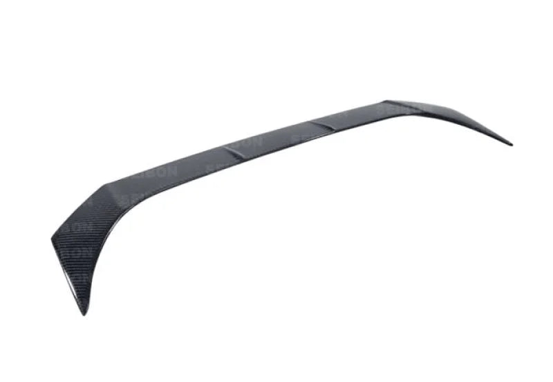 Seibon 12-13 Scion FRS Carbon Fiber Rear Fin Spoiler - Back View