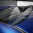 Load image into Gallery viewer, Seibon 12-13 Scion FRS Carbon Fiber Rear Fin Spoiler - Installation View