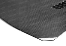 Load image into Gallery viewer, Seibon 12-14 BMW F30 / F32 VR-Style Carbon Fiber Hood - Installation View