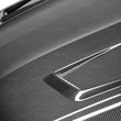Load image into Gallery viewer, Seibon 12-14 Mercedes C-Class GT Style Carbon Fiber Hood - Back View