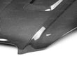 Load image into Gallery viewer, Seibon 12-14 Mercedes C-Class GT Style Carbon Fiber Hood - Installation View