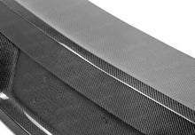 Load image into Gallery viewer, Seibon 12-14 Mercedes C-Class OE Style Carbon Fiber Trunk - Side View