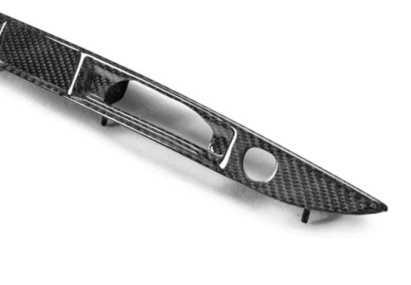 Seibon 12-14 Subaru BRZ / Scion FRS Carbon Fiber Rear Trunk Garnish - Back View
