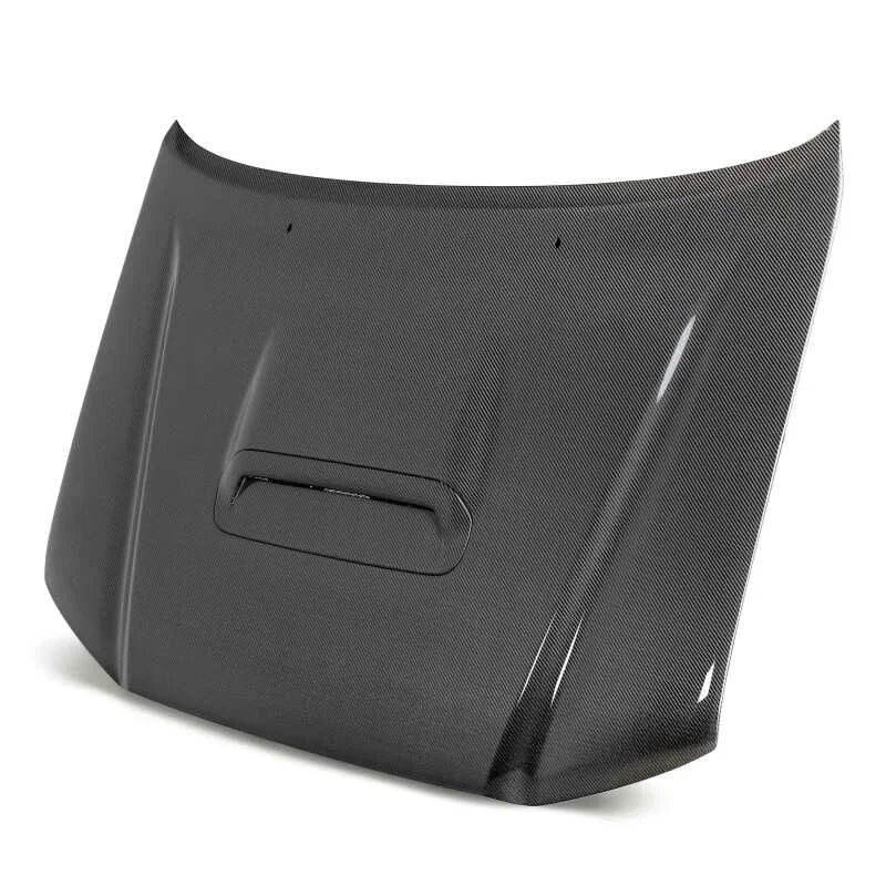 Seibon 12-15 Toyota Tacoma TR-Style Carbon Fiber Hood - Main Product View