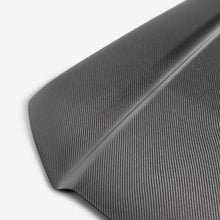 Load image into Gallery viewer, Seibon 12-15 Toyota Tacoma TR-Style Carbon Fiber Hood - Back View