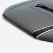 Load image into Gallery viewer, Seibon 12-15 Toyota Tacoma TR-Style Carbon Fiber Hood - Installation View