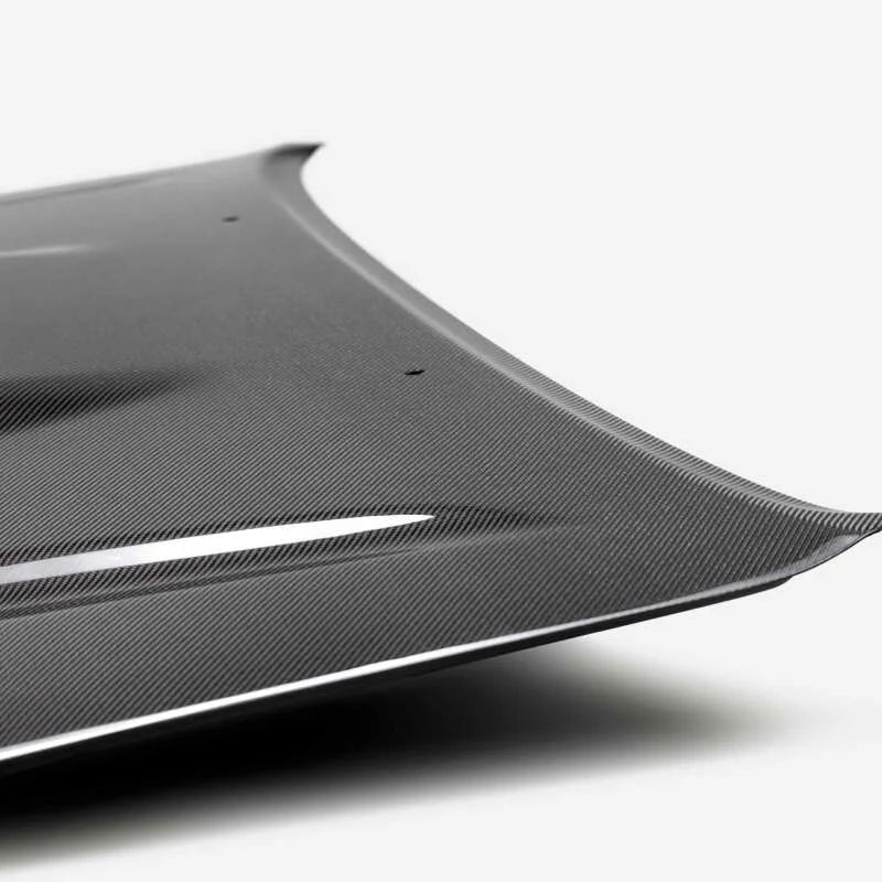 Seibon 12-15 Toyota Tacoma TR-Style Carbon Fiber Hood - Additional View 6