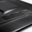 Load image into Gallery viewer, Seibon 12-15 Toyota Tacoma TS-Style Carbon Fiber Hood - Side View