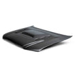 Load image into Gallery viewer, Seibon 12-15 Toyota Tacoma TS-Style Carbon Fiber Hood - Installation View