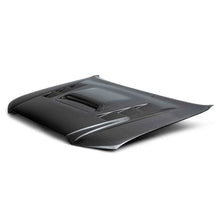 Load image into Gallery viewer, Seibon 12-15 Toyota Tacoma TS-Style Carbon Fiber Hood - Installation View