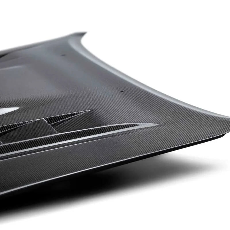 Seibon 12-15 Toyota Tacoma TS-Style Carbon Fiber Hood - Additional View 6
