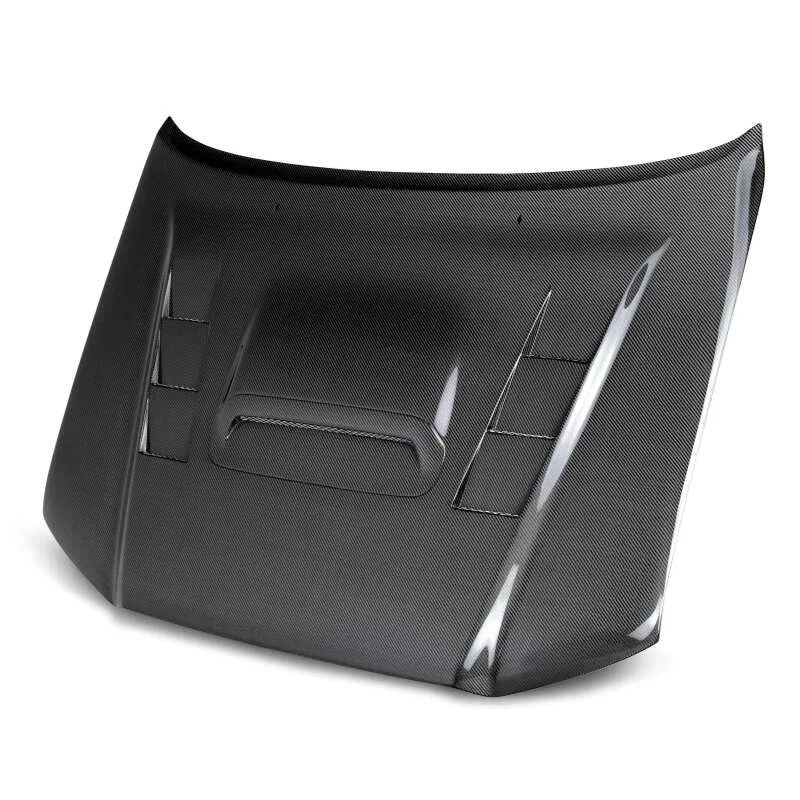 Seibon 12-15 Toyota Tacoma TS-Style Carbon Fiber Hood - Additional View 7