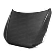 Load image into Gallery viewer, Seibon 13-15 Audi A4 OEM Carbon Fiber Hood (Hood Pins Required) - Side View