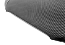 Load image into Gallery viewer, Seibon 13-15 Audi A4 OEM Carbon Fiber Hood (Hood Pins Required) - Installation View