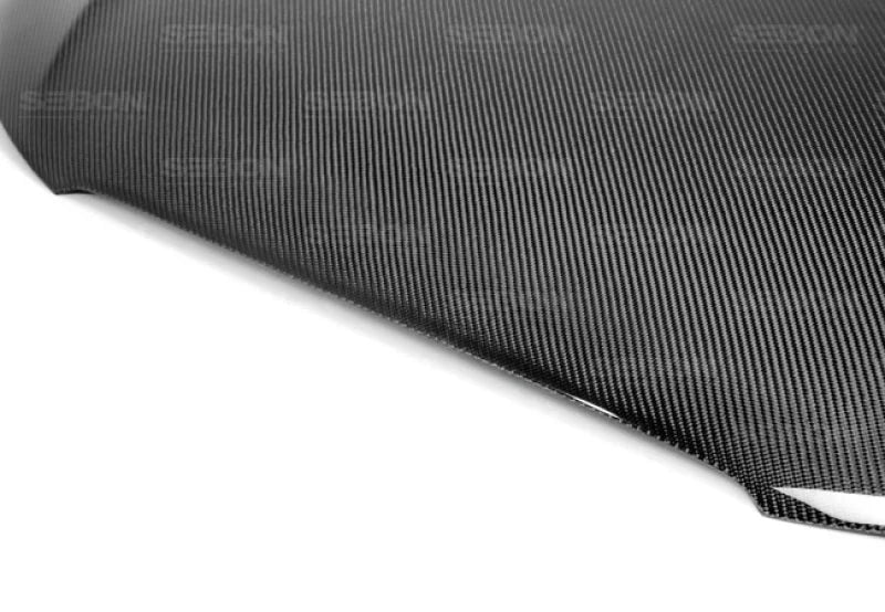 Seibon 13-17 Audi A5 OEM Carbon Fiber Hood - Main Product View