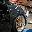 Load image into Gallery viewer, Seibon 14-15 Honda Civic 2 Door OE-Style Carbon Fiber Fenders - Side View