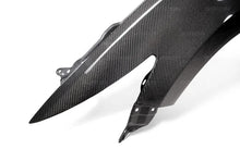 Load image into Gallery viewer, Seibon 14-15 Honda Civic 2 Door OE-Style Carbon Fiber Fenders - Installation View