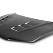 Load image into Gallery viewer, Seibon 14-15 Honda Civic 2dr TS-Style Carbon Fiber Hood - Main Product View