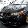 Load image into Gallery viewer, Seibon 14-15 Honda Civic 2dr TS-Style Carbon Fiber Hood - Back View