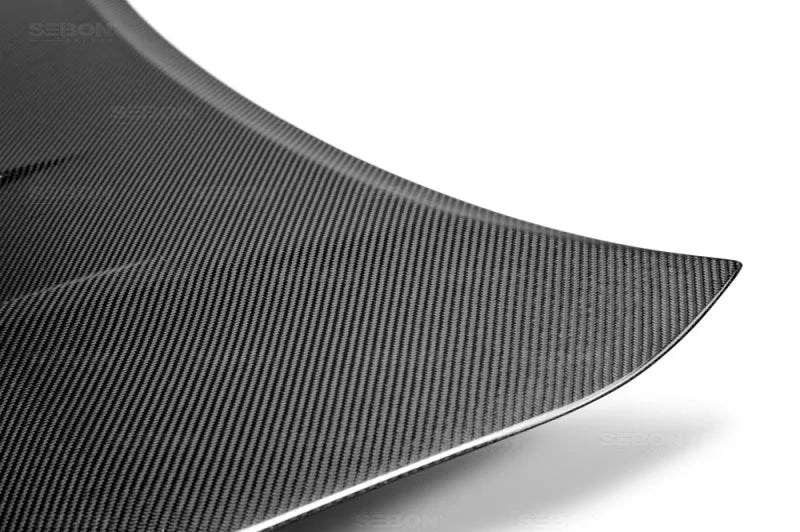 Seibon 14-15 Honda Civic 2dr TS-Style Carbon Fiber Hood - Additional View 6