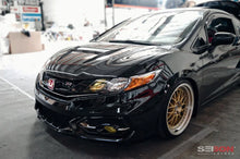 Load image into Gallery viewer, Seibon 14-15 Honda Civic 2dr VSII-Style Carbon Fiber Hood - Side View