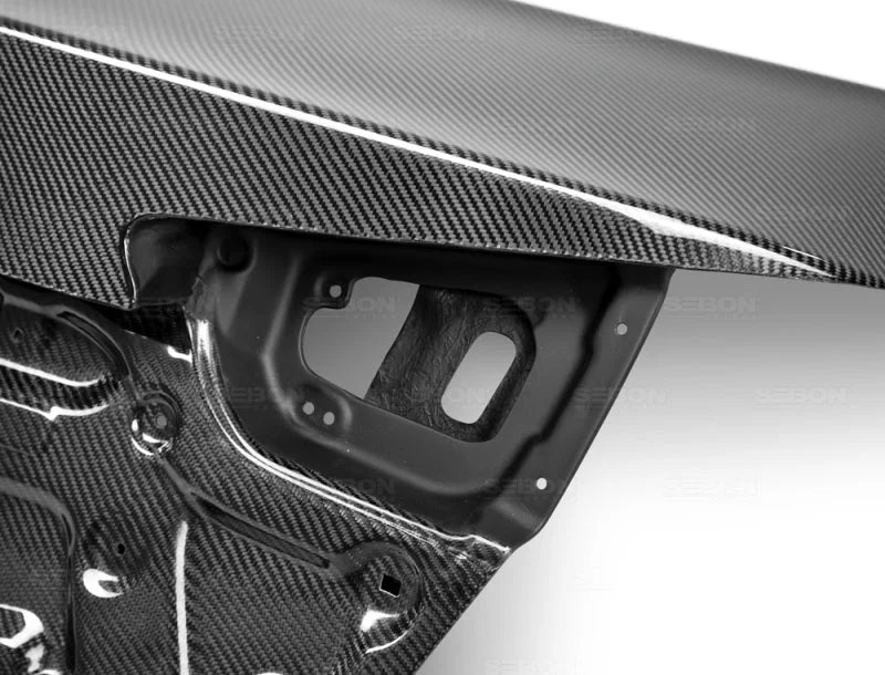 Seibon 14-15 Kia Optima OE Style Carbon Fiber Trunk Lid (Excl 2016 Models) - Additional View 8