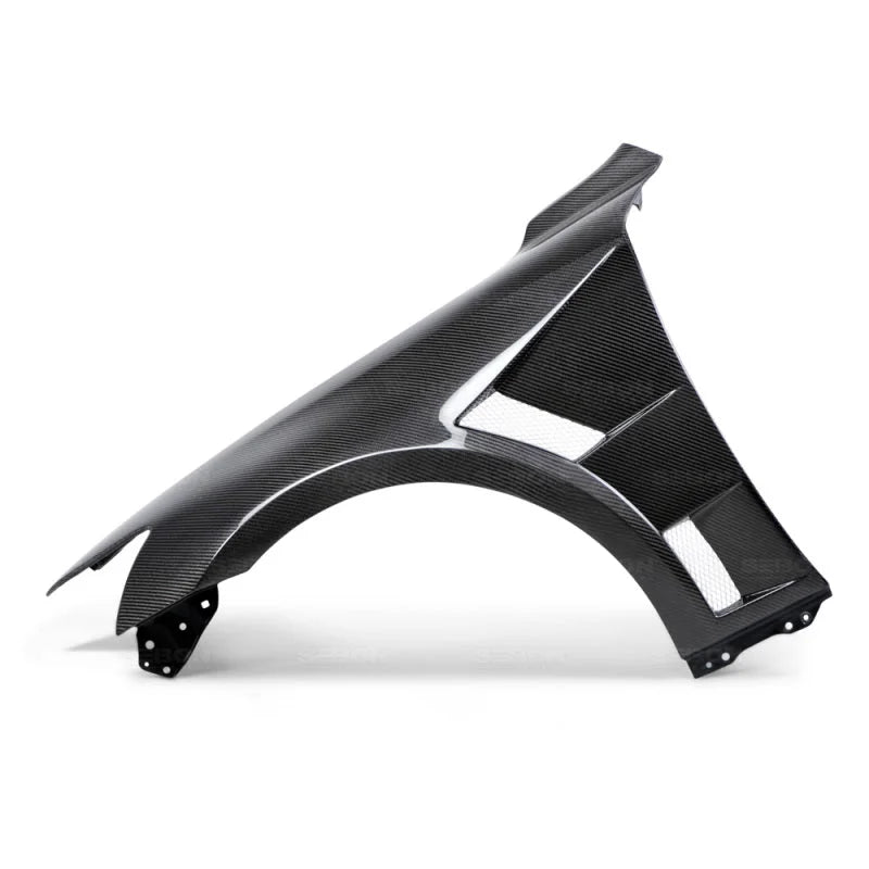 Seibon 14-15 Lexus IS250/350 10mm Wider Carbon Fiber Fenders - Main Product View