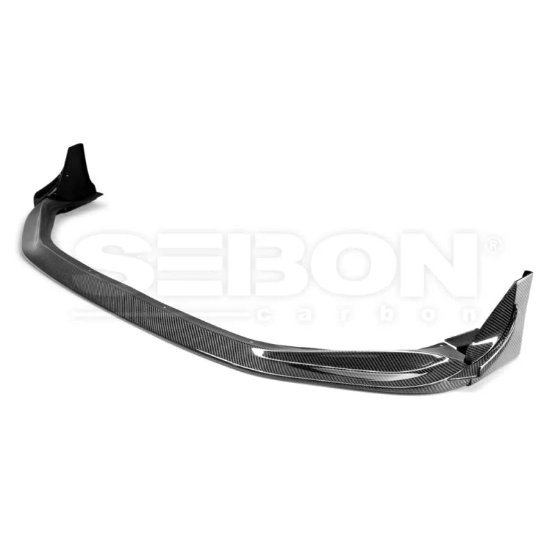Seibon 14-16 Lexus IS F Sport (XE30) FP-Style Carbon Fiber Front Lip (Fits F Sport Only) - Side View