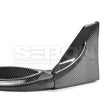 Load image into Gallery viewer, Seibon 14-16 Lexus IS F Sport (XE30) FP-Style Carbon Fiber Front Lip (Fits F Sport Only) - Back View